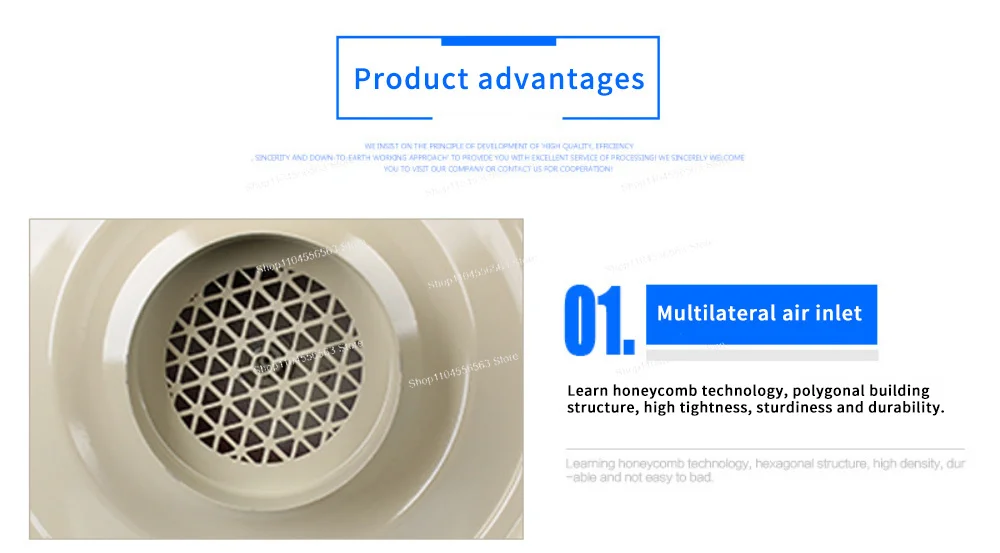 Industrial Blower 1.1KW Low Noise Mid-Pressure High Airflow for Laser Fume Exhaust and Dust Collection System