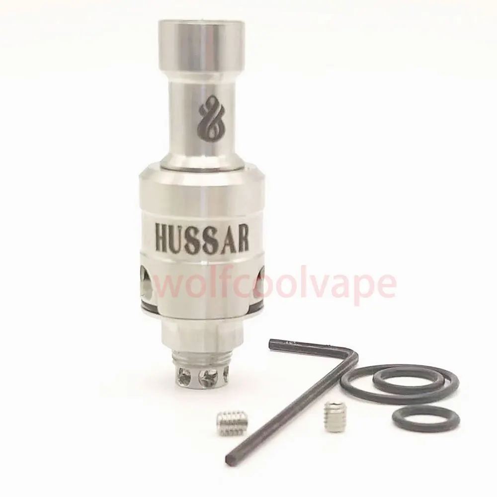 

Мост wolfcoolvape Hussar STE RBA vape rba для резервуара заготовки/BB/Boro 2,0/2,2/2,5/2,8/3,0/3,5/3,8/4,0/4,5 мм