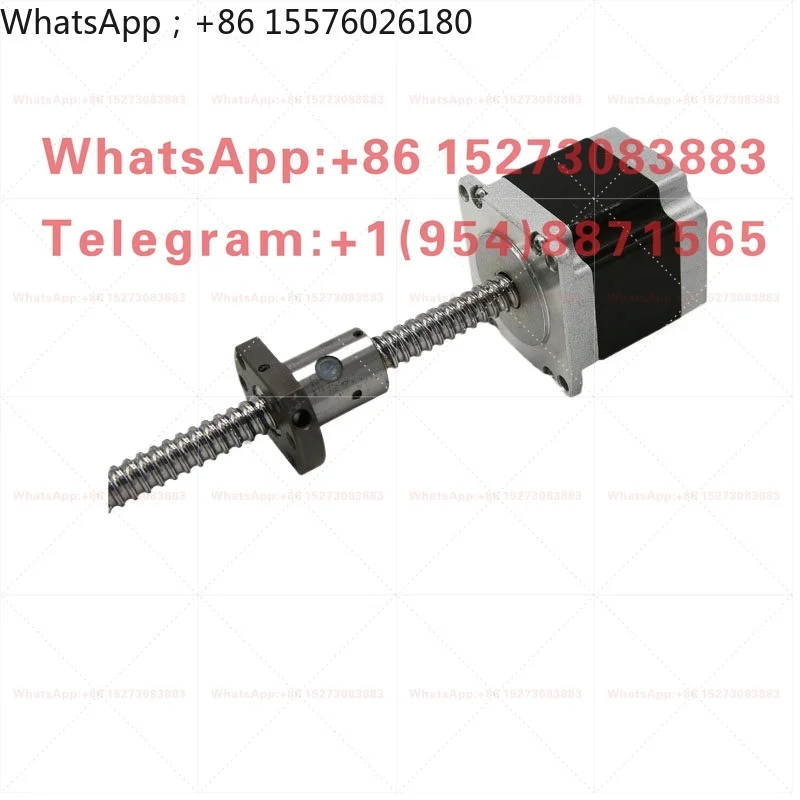 57H56 Ball 1204 Screw Stepping Motor 1.2NM Screw Length 300MM Diameter 12MM