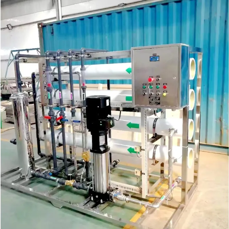 Automated Reverse Osmosis Water Purification Machine Water Filter System with Pump PLC for Car Wash Equipment Water Treatment