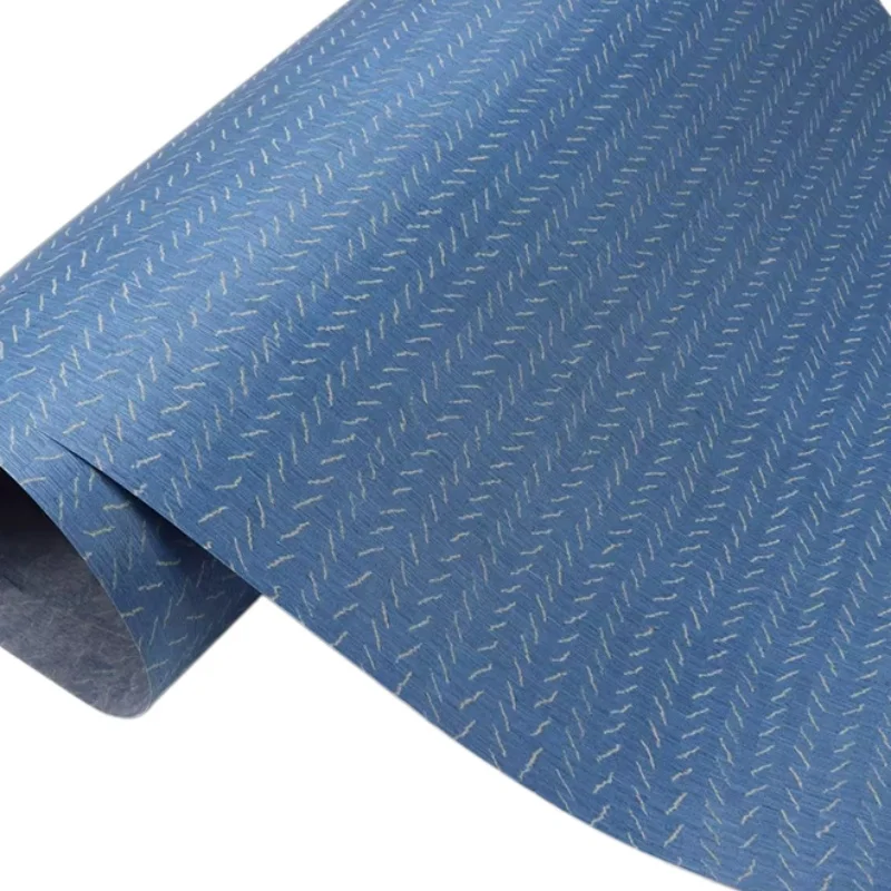 l-250-58cm-ブルー織り模様エンジニアードウッドベニヤシート-工芸diy-モダンな壁-家具改修パネル-ベニヤ
