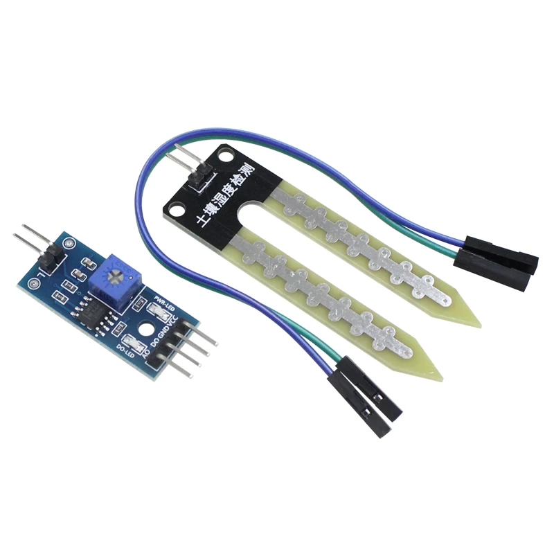 

Soil Moisture Sensor Module Moisture Sensor Soil Moisture Meter Detection Electronic Experiment Humidity Sensitive Module