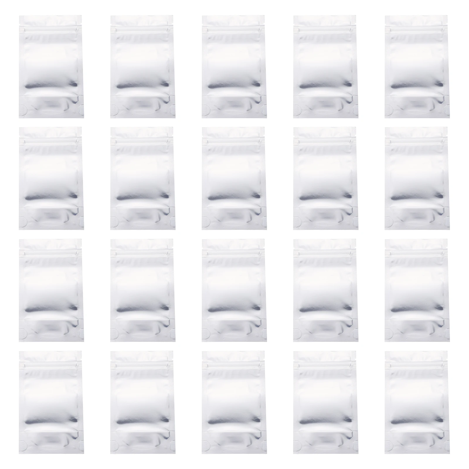 

50 Pcs Food Packaging Bag Kitchen Item Self-sealing Wrapping Reusable Snack Bags Dried Biscuit