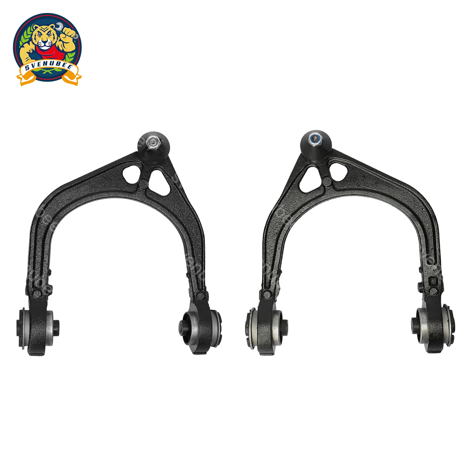 CAUTOPARTS 16-Piece Front Upper & Lower Control Arm Kit – For Dodge Charger 2006-2010 – Alloy Steel, Greasable
