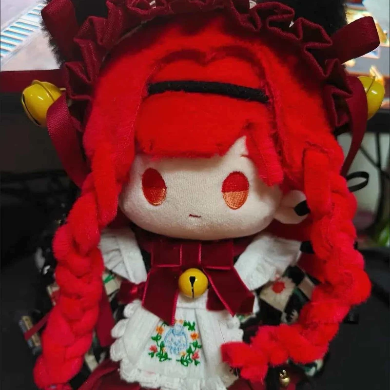 

20cm Anime Dragon Raja Uesugi Erii Kawaii Cosplay Soft Cotton Doll Body Cartoon DIY Change Suit Toy Figures Fans Collection Gift
