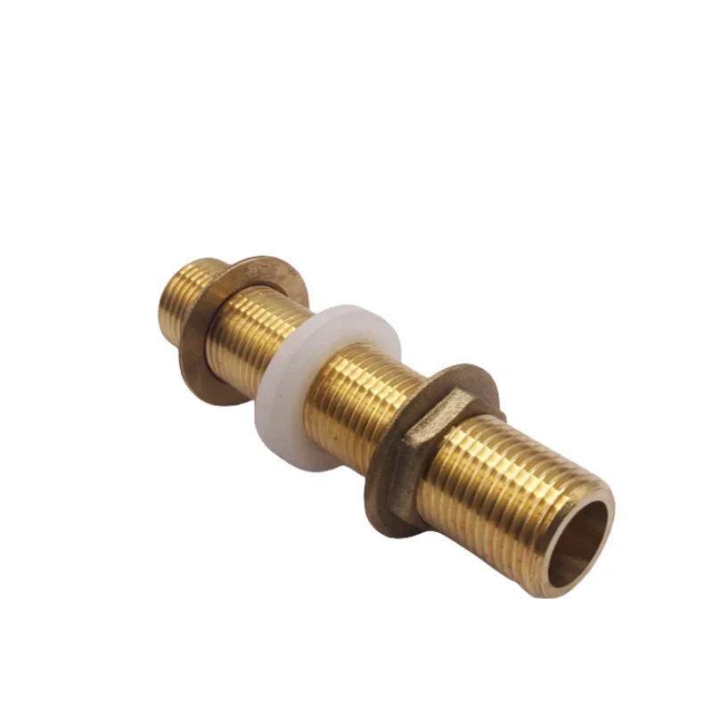 1 Stuks Koperen Watertank Connector 1/2 "3/4" 1 "Bsp Mannelijke Messing Pijp Losse Sleutel Draaibare Fittingen Moer Jointer