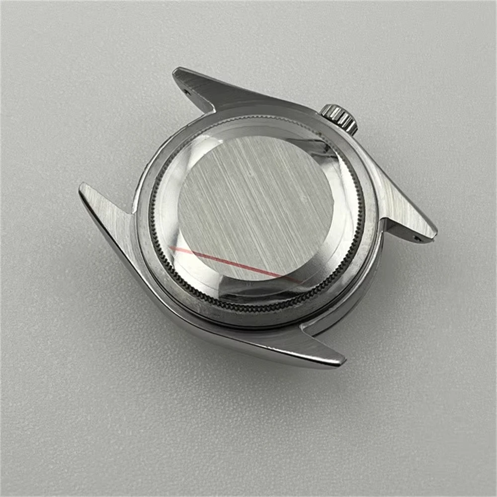 New 36mm Watch Case Stainless Steel Mechanical Watch Sapphire Glass NH35 Case for NH35 NH36 4R35A 4R36A Movement Shell Parts