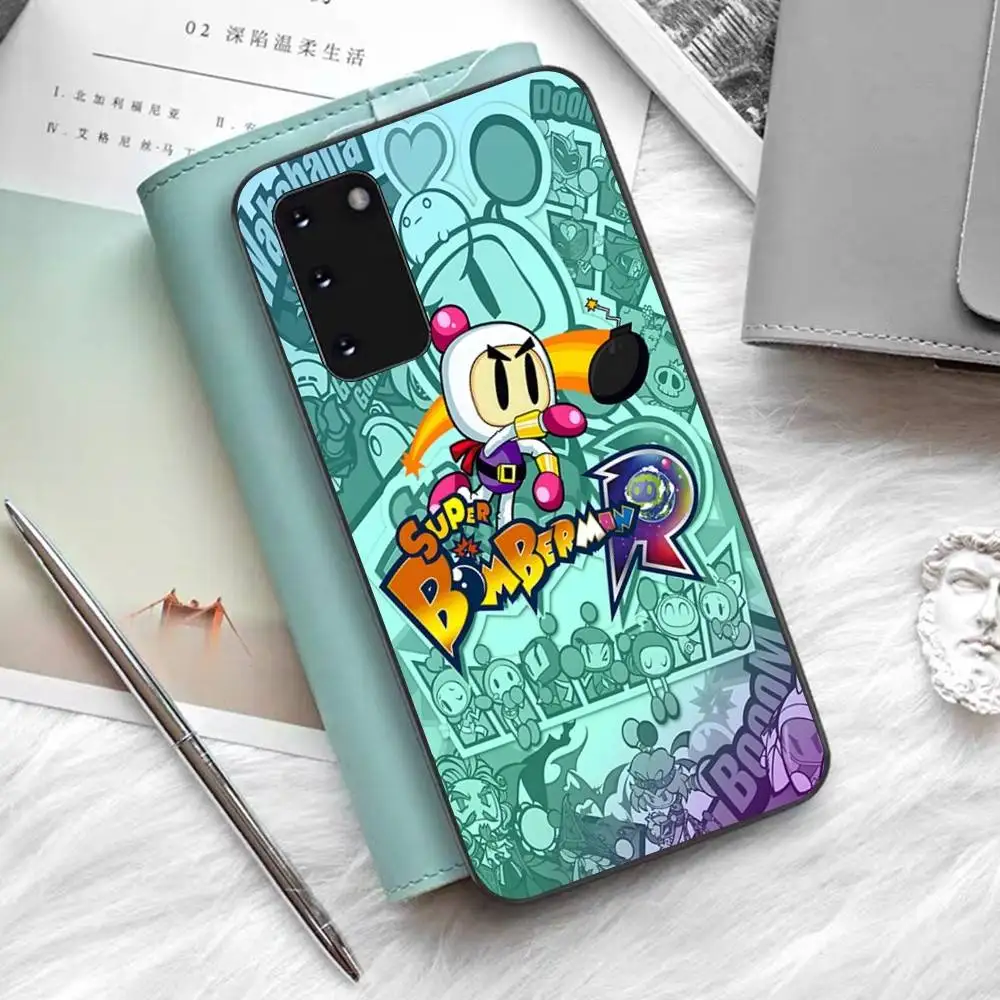 Super Bomberman Phone Case For Samsung S 24 fe 25 Ultra plus 20 lite 21 30 22 23 24 22 Ultra 5G Fundas