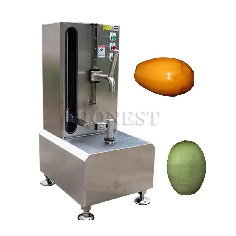 

High Efficiency Cantaloupe Peeler Machine / Electric Pineapple Peeler / Pineapple Peeling Machine