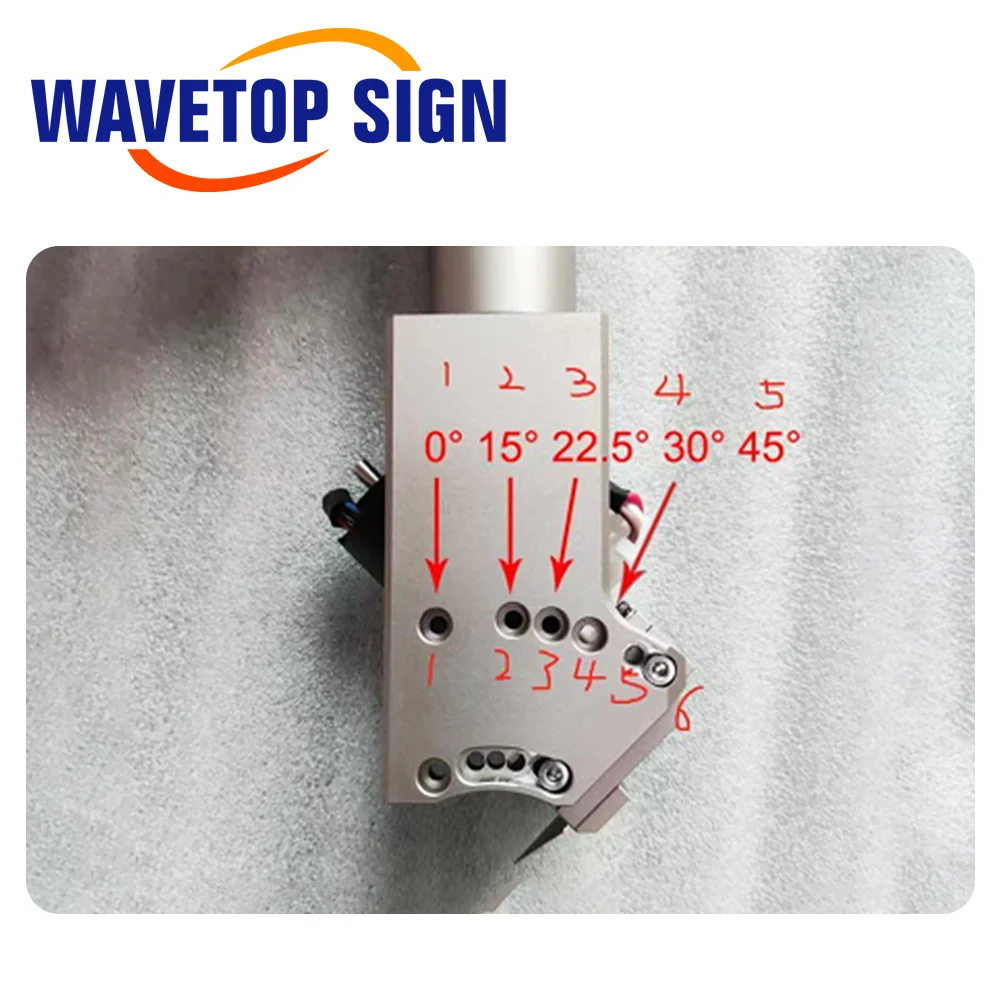 Coltello vibrante per taglio angolare CNC WaveTopSign