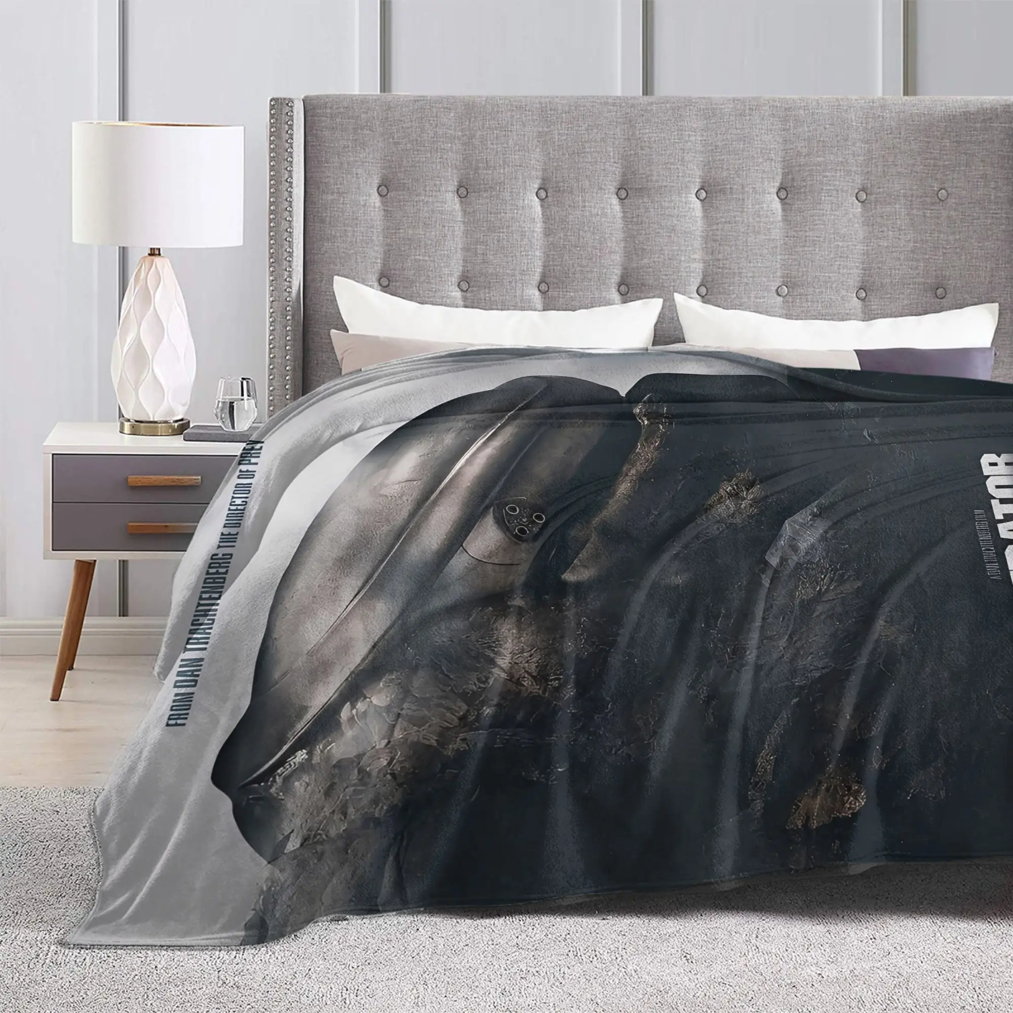 المفترس: بطانية بادلاندز الصوف المريحة فائقة النعومة لقطعة سجادة الفراش #6