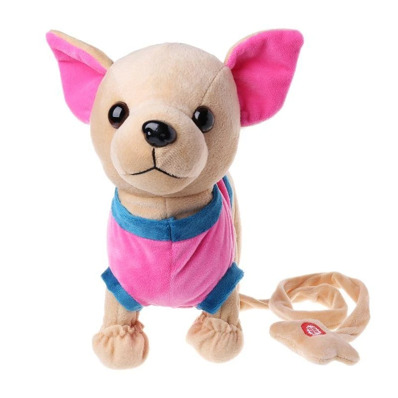Y4QA Electronic Pet Robot Dog Zipper marche marche chantant jouet interactif avec pour