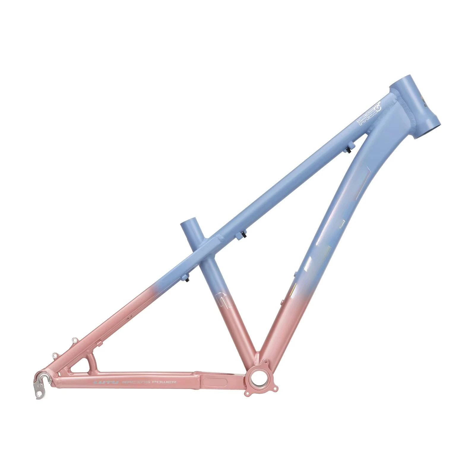 

Aluminum Gradual Change Hardtail Bike Frame Compatible with 26/27.5-inch Outer Tires Quick Release Off-Road AM Frame