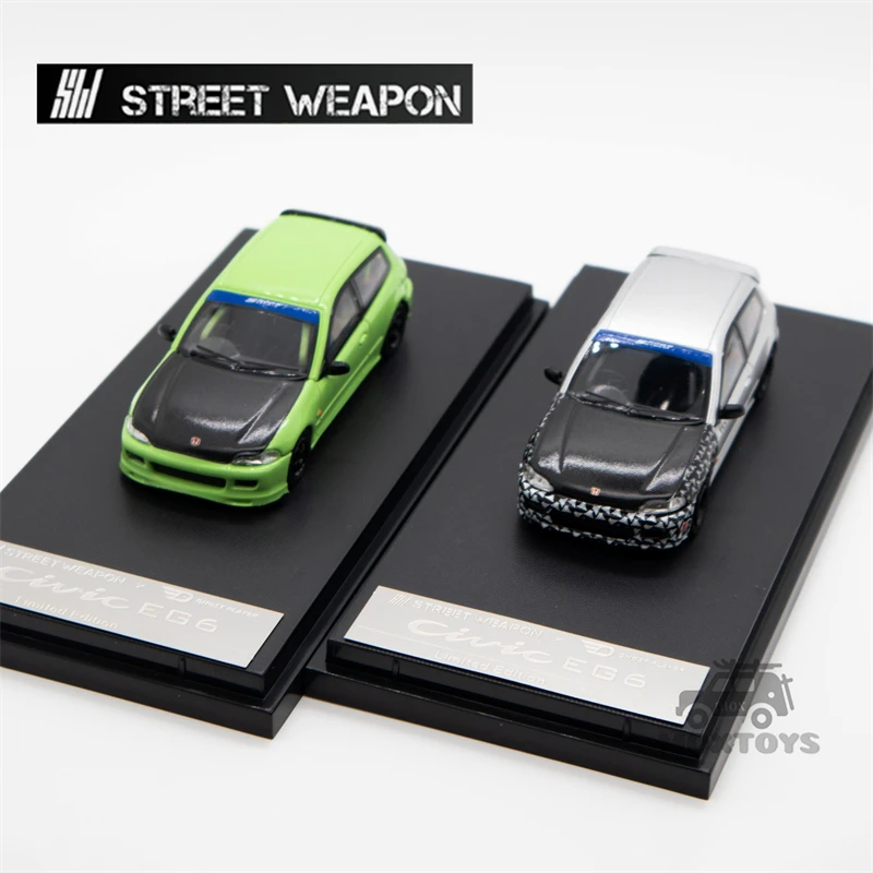 

Street Weapon SW 1:64 Honda EG6 Thailand Spoon/SPOON TEST Diecast Model Car