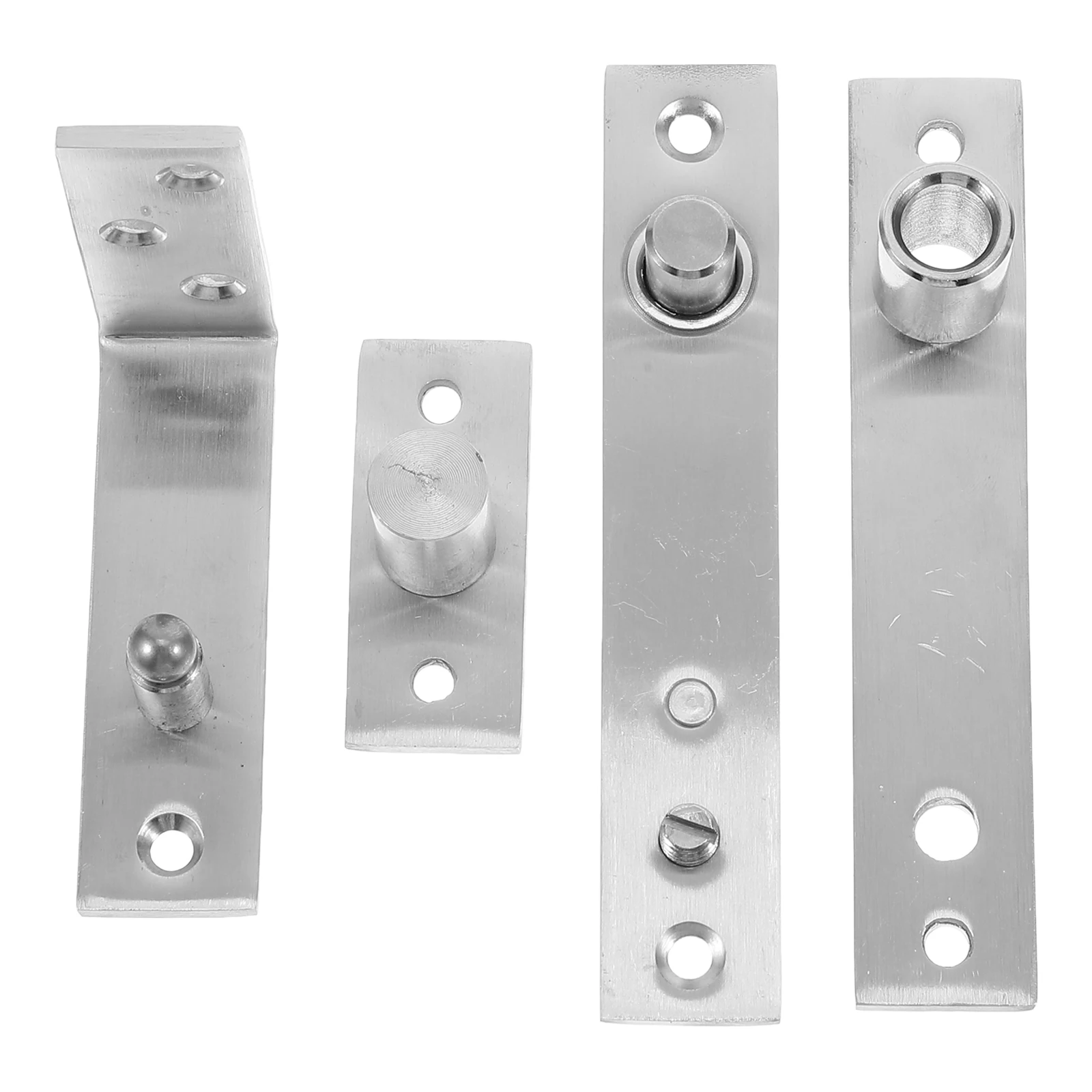 

Seven character Hinges Heavy Duty 201 Stainless Steel Hidden Door Rotating Pivot Furniture Hardware Accessories