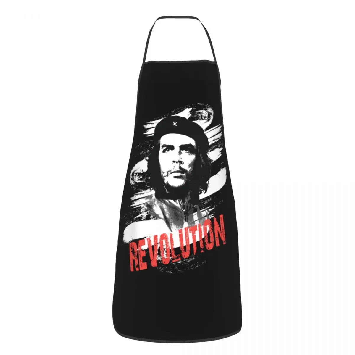 Che Guevara Revolution Apron Women Men Unisex Bib Cuba Cuban Socialism Freedom Kitchen Cooking Tablier Cuisine Chef Painting