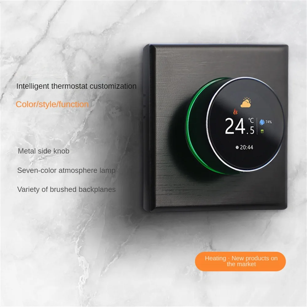 Tuya Wifi Smart Temperature Control Switch Electric/Water Heating Knob Thermostat Panel Smart Home Work With Alexa Home