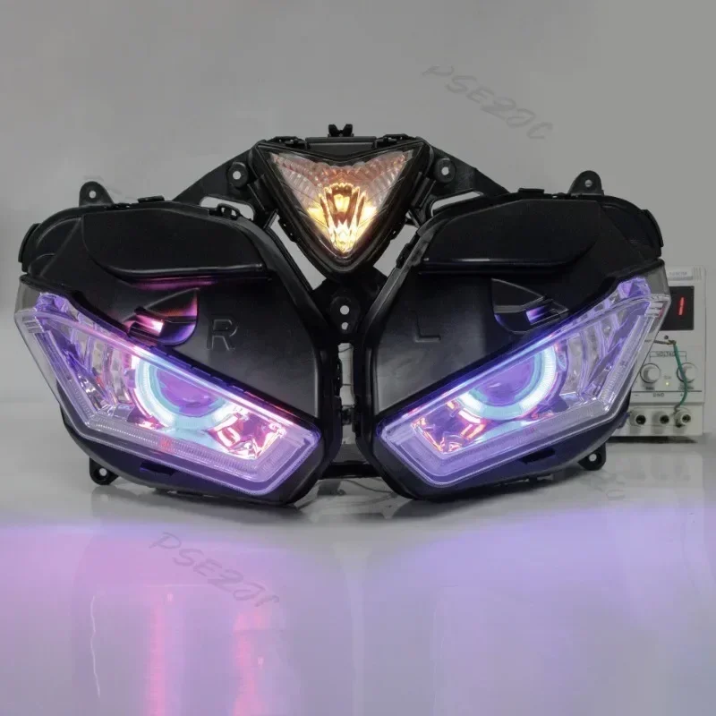 Suitable for Yamaha YZF-R25 R3 2013-2017 Motorcycle Front Headlight Assembly, Front Lighting Headlight motorcycle headlight