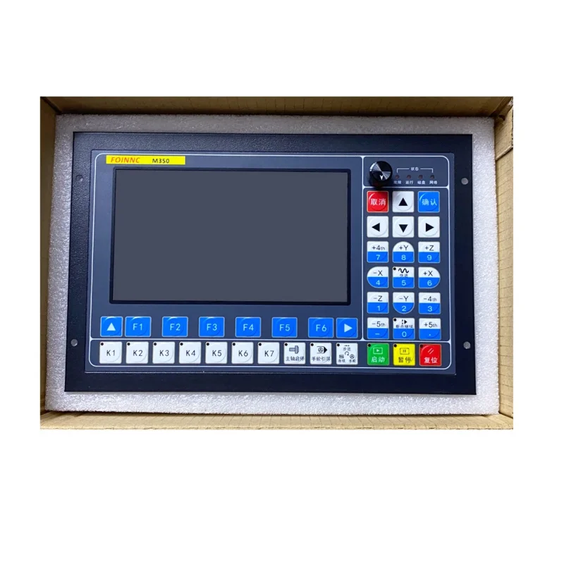 Mecanizado CNC recién actualizado M350 3/4/5 ejes kit de controlador cnc sin conexión V5 buscador de bordes de sonda 3D compatible con mach3 MPG