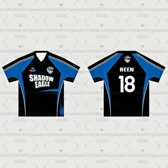 

﻿ Thailand Men's Women's Gmmtv 2025 Sports Series Jersey Comfortable Breathable Plus Size Sports Shadow Eagles T-shirt Tops