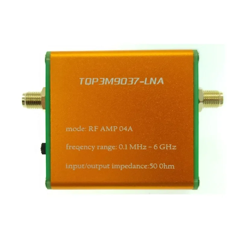 0.1MHz‑6GHz Amplifier Module Wide Frequency Range Ultra Low Noise Gain Block Amplifier for Shortwave RF Software Defined Radio