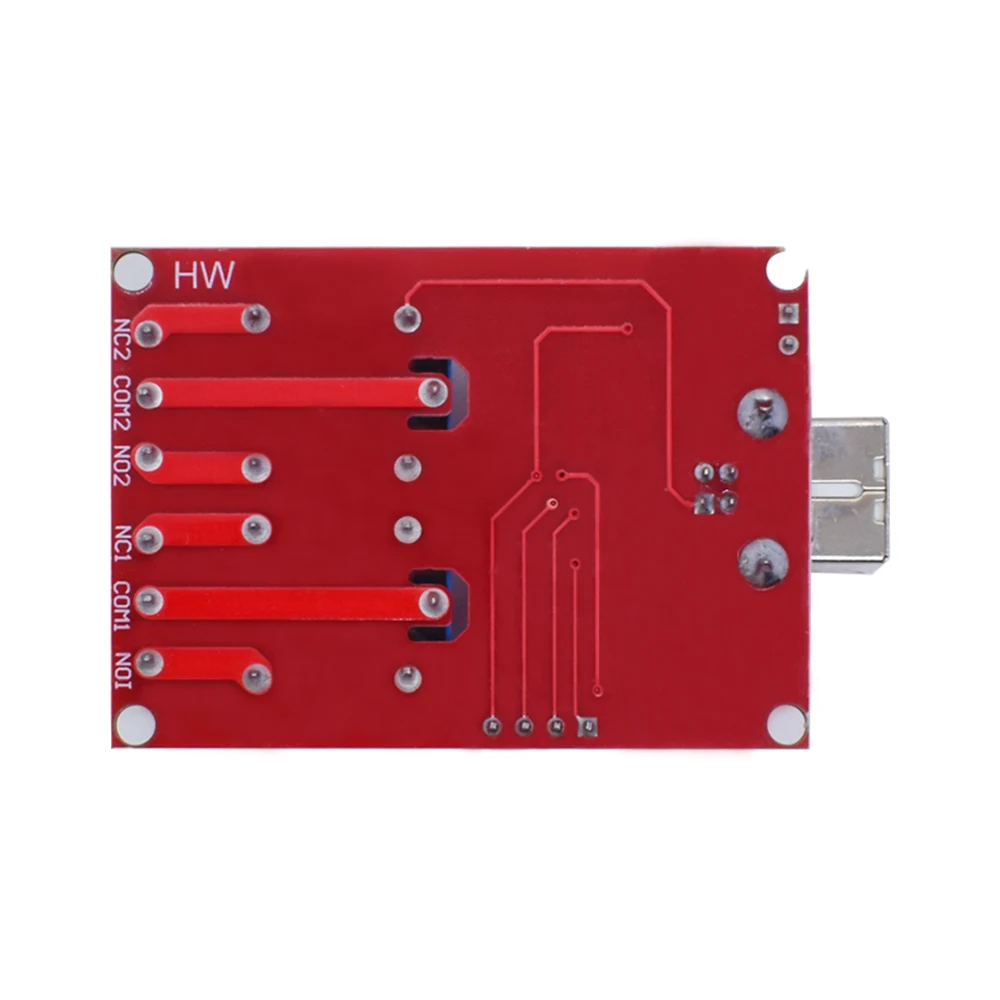 5V 2 Channel USB Relay Module Programmable Computer Control Relay Switch