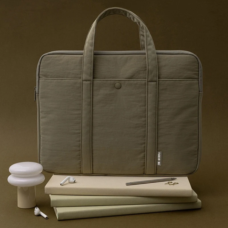 13.3-15.6 Inch Laptop Bag for Samsung/Huawei/MacBook - Multifunctional Portable Notebook Pouch & Business Document Case