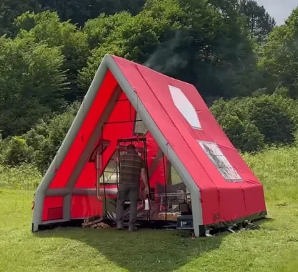 

Quick Assembly Portable Inflatable Air Tube Frame Camping Air Tent Camping Inflatable Tent for Trips