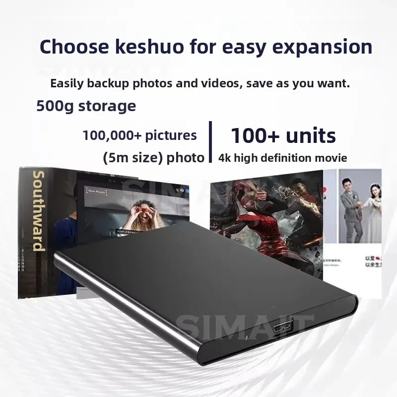 External Mechanical Hard Drive 320GB-2TB | Portable HDD for PC Laptop Phone OTG High Speed USB 3.0 Storage