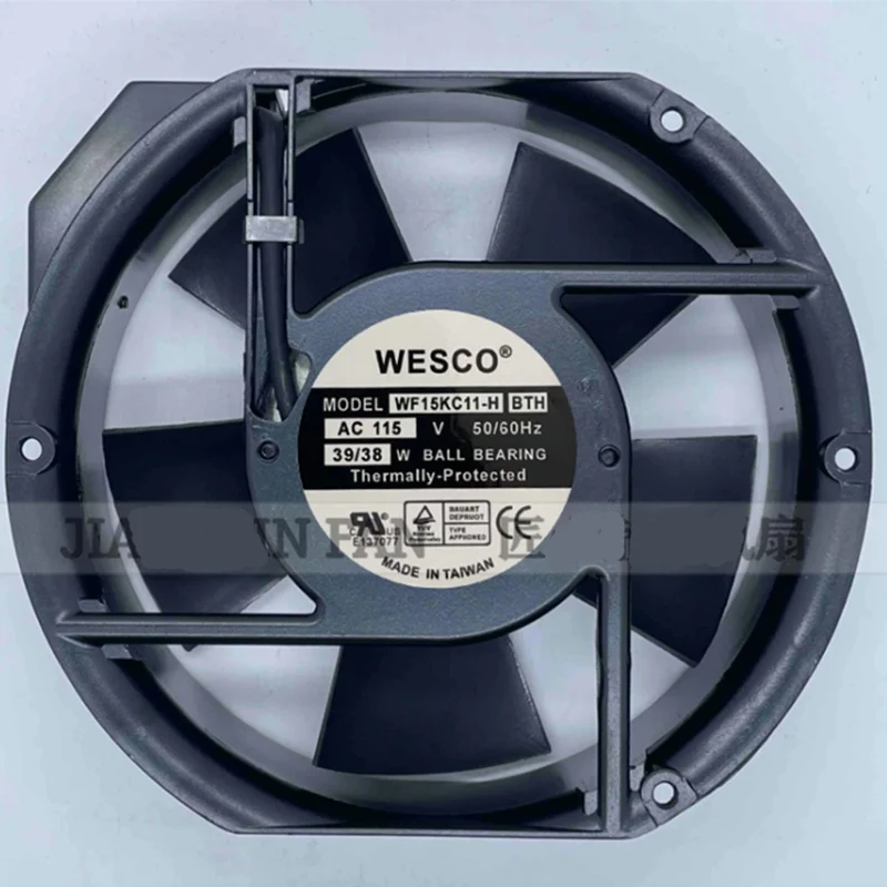 WESCO WF15KC11-H BTH AC 115V 39/38W 170X150X50MM Server Cooling Fan