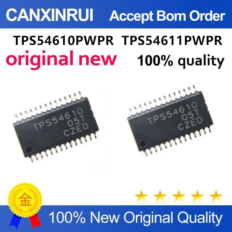 

Original New 100% quality TPS54610 TPS54610PWPR TPS54611PWPR TPS54611 HTSSOP-28 Integrated circuit IC chip