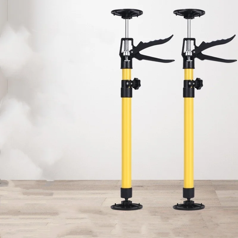 

1Pcs Labor-Saving Telescopic Steel Support Rod Cabinet Jacks Drywall Construction Tool extensible Hand Lifting Jack Tool