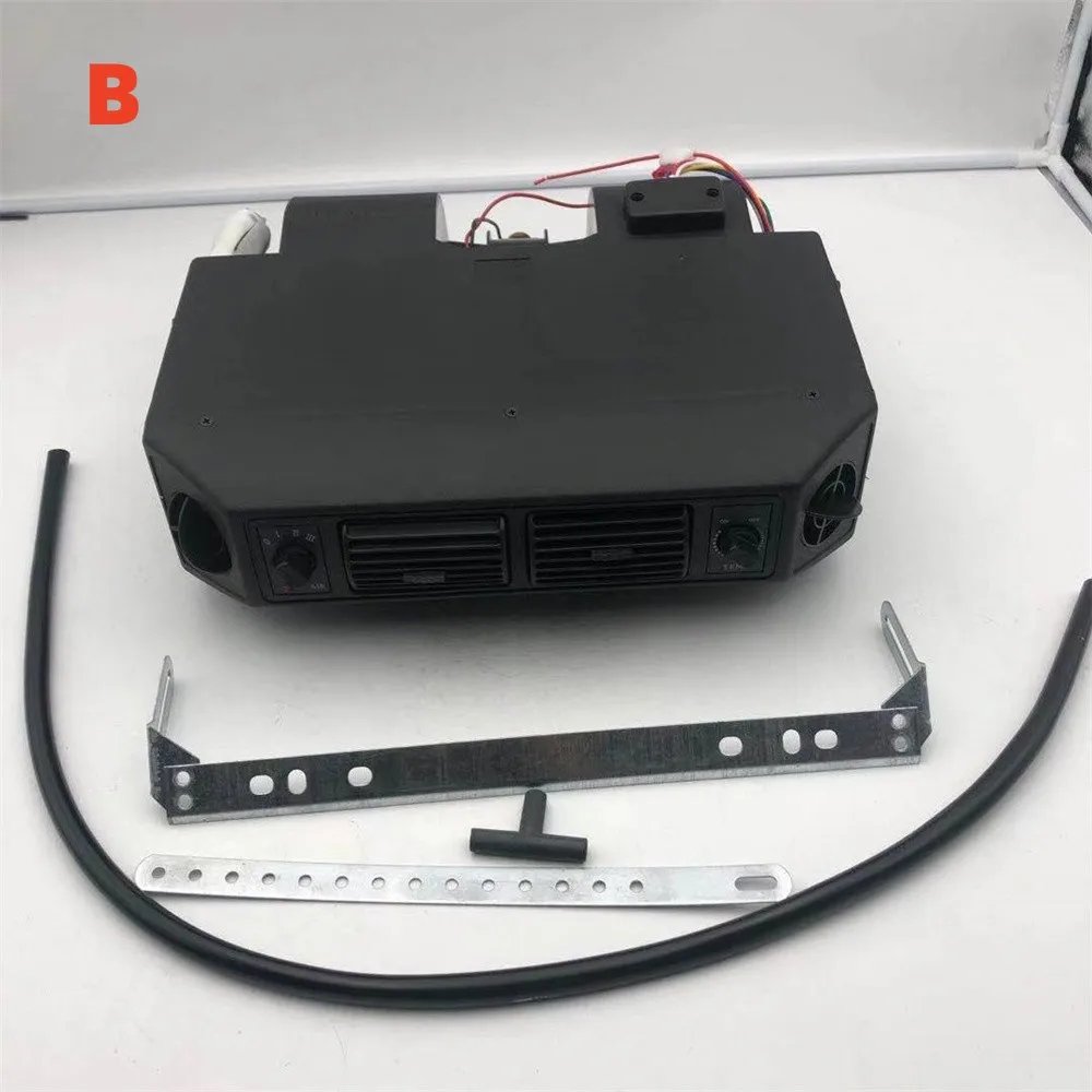 Universele onderdash airconditioning uitlaat 12V AC airconditioning verdamper unit 24V voor auto, bus, bestelwagen, vrachtwagen, camper, caravan