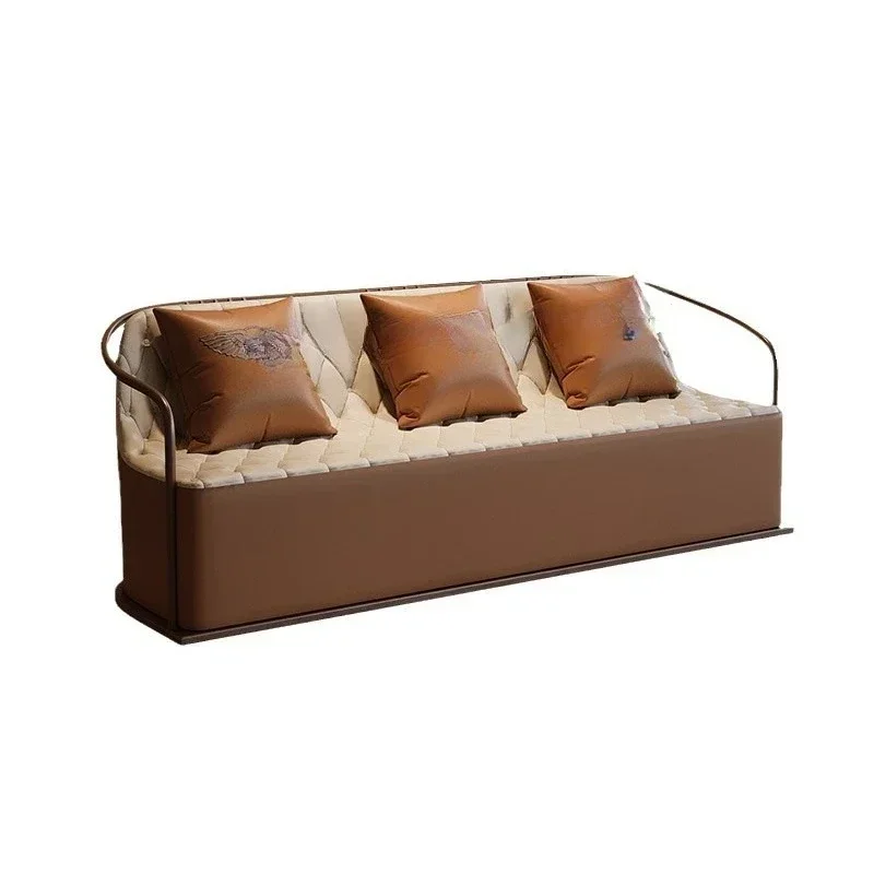 Hotel business reception sofa single ch air negot iation ta ble and chai r combina tion le isure so fa light lux ury