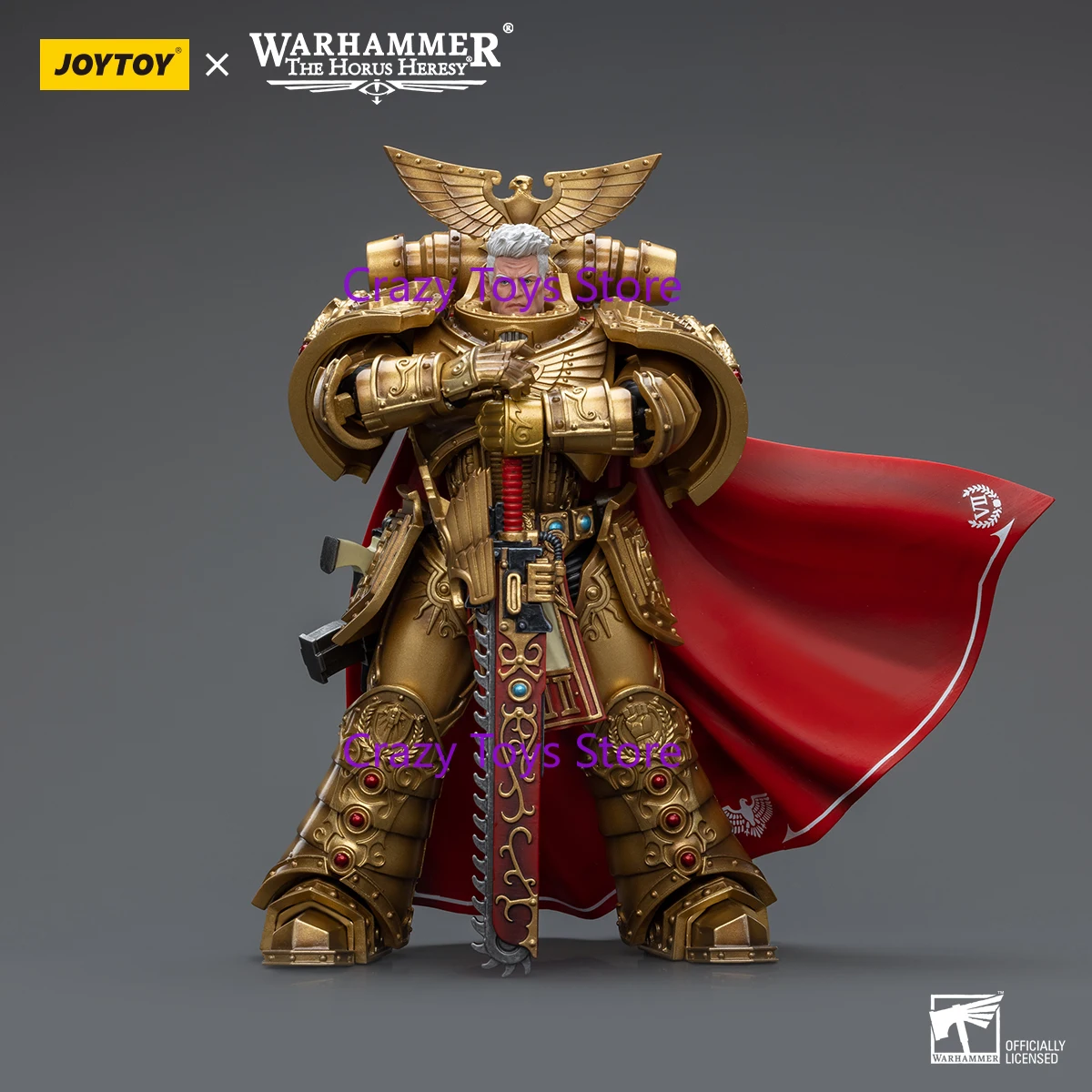

JOYTOY Warhammer The Horus Heresy 1/18 Imperial Fists Rogal Dorn Primarch of The Vllth Legion 18cm Action Figure Model Toys