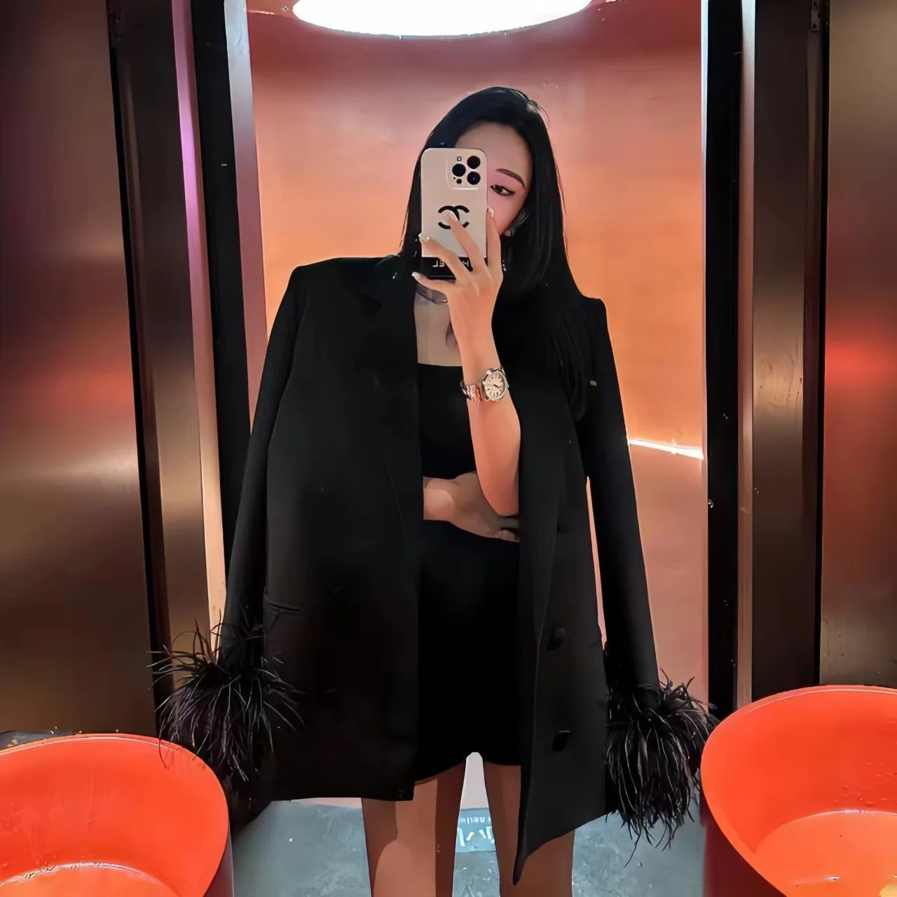 black
