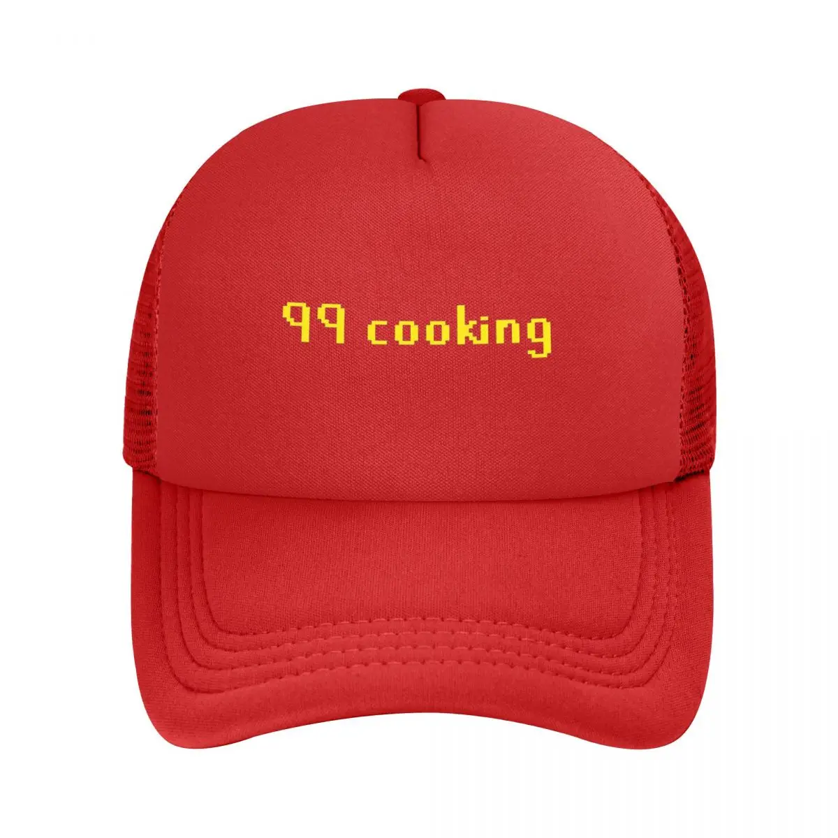 99 Cooking Runescape Mesh Baseball Caps Snapback Fashion Baseball Hats Breathable Casual Casquette Outdoor Unisex