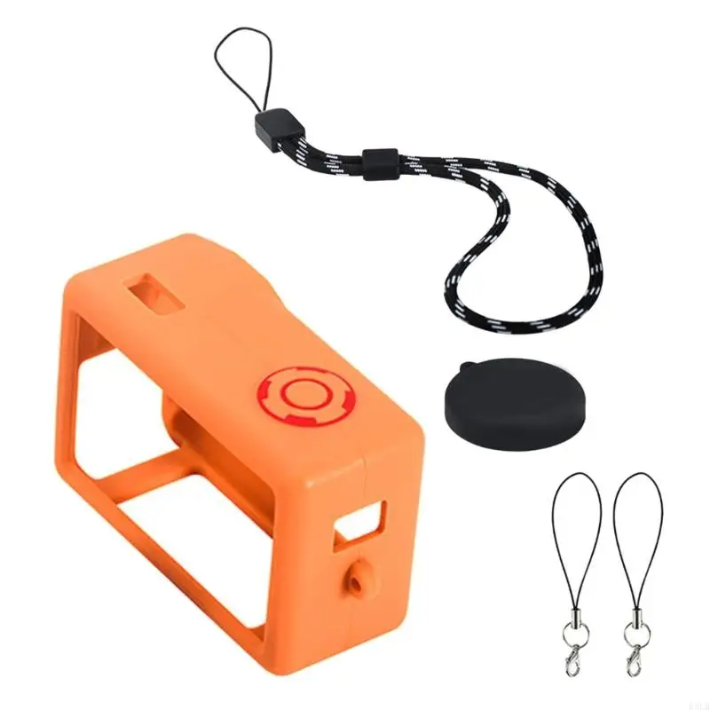 2025 Новый силиконовый корпус для защиты камеры с объективом с линзой для Action 5 Professional