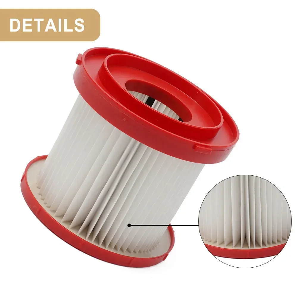 Aksesori filter vakum perlengkapan rumah tangga merah + bagian cadangan putih vakum 1 buah 4931465230 Aksesori ABS basah/kering baru