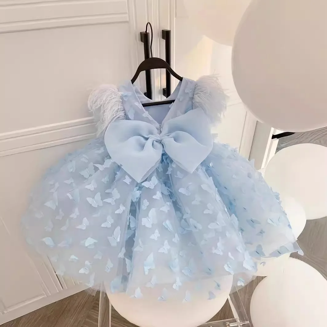 Elegante Kleider für Frauen Mädchen Kleider 2 bis 8 Jahre Sommerkleid Kinder kleid Party Kinder Baby Mädchen Kind Abschluss ball 12