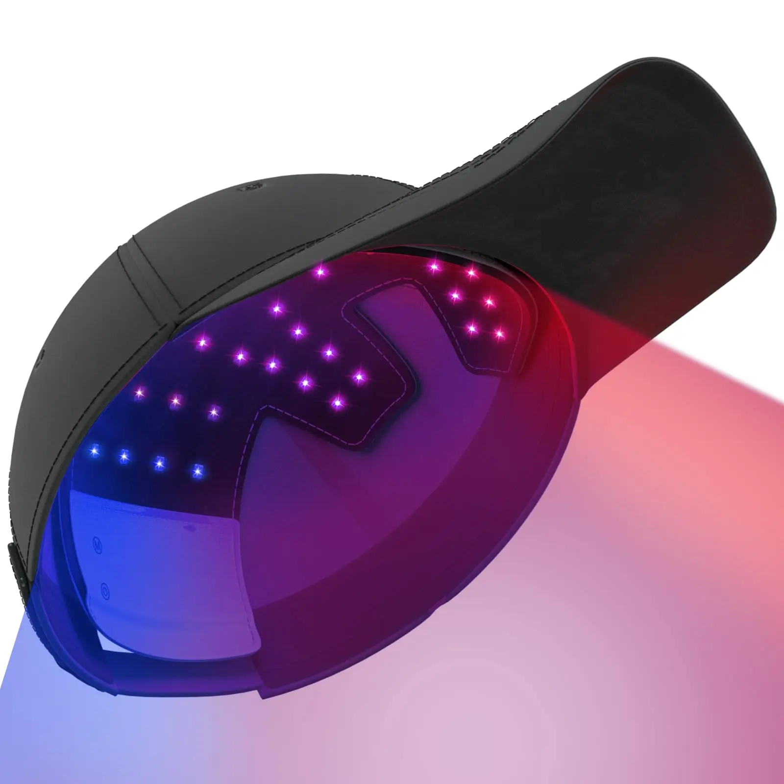 قبعة نمو الشعر غطاء العلاج بالضوء الأحمر 3 أطوال موجية 96 قطعة المصابيح 660nm + 850nm علاجات تساقط الشعر قبعة الاسترخاء فروة الرأس الرعاية قبعة