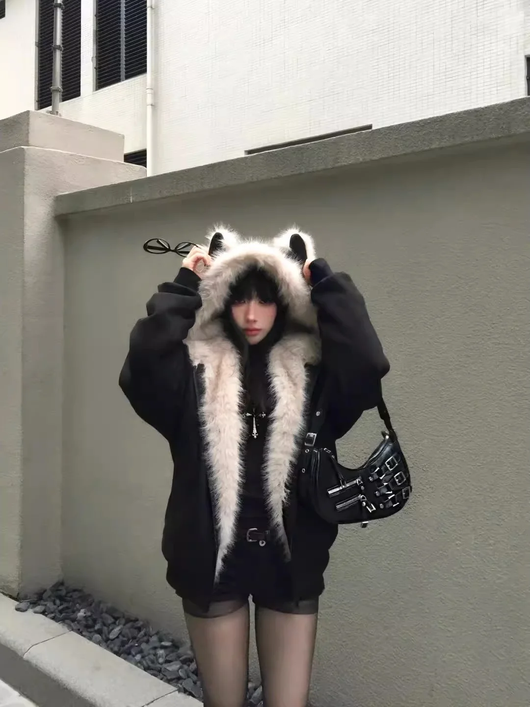 

Теплая хлопковая куртка для пар, Зима 2025, Новинка, с замшевым воротником, женская, из полиэфирного волокна, утепленная, с длинными рукавами