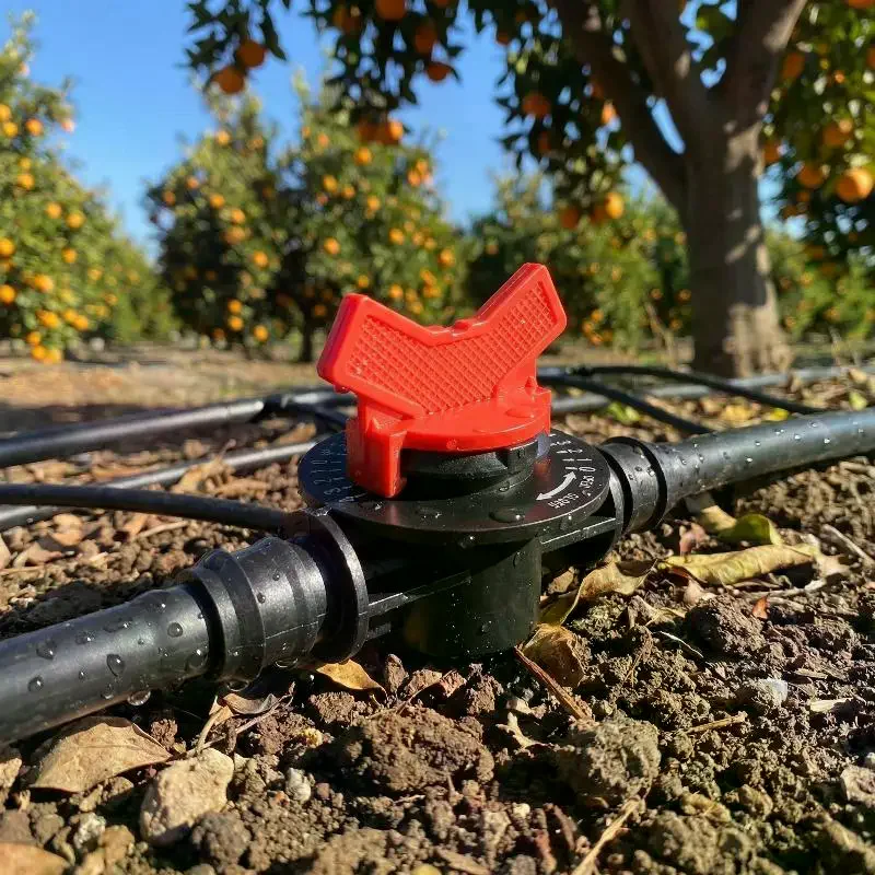 Automatic Drip Irrigation System for Fruit Trees with Fertilizer Injector Valve Supports Large and Small Gardens