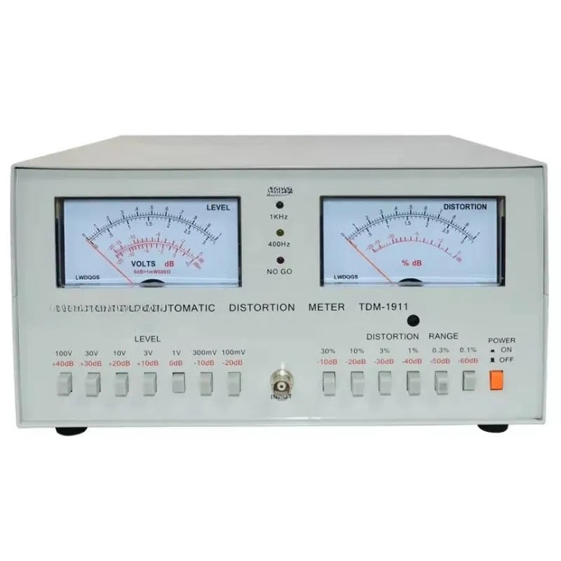2026Professional Tester TDM-1911 100mV~100V Scope: 0.01% - 30% TDM1911 Distortion Tester Meter