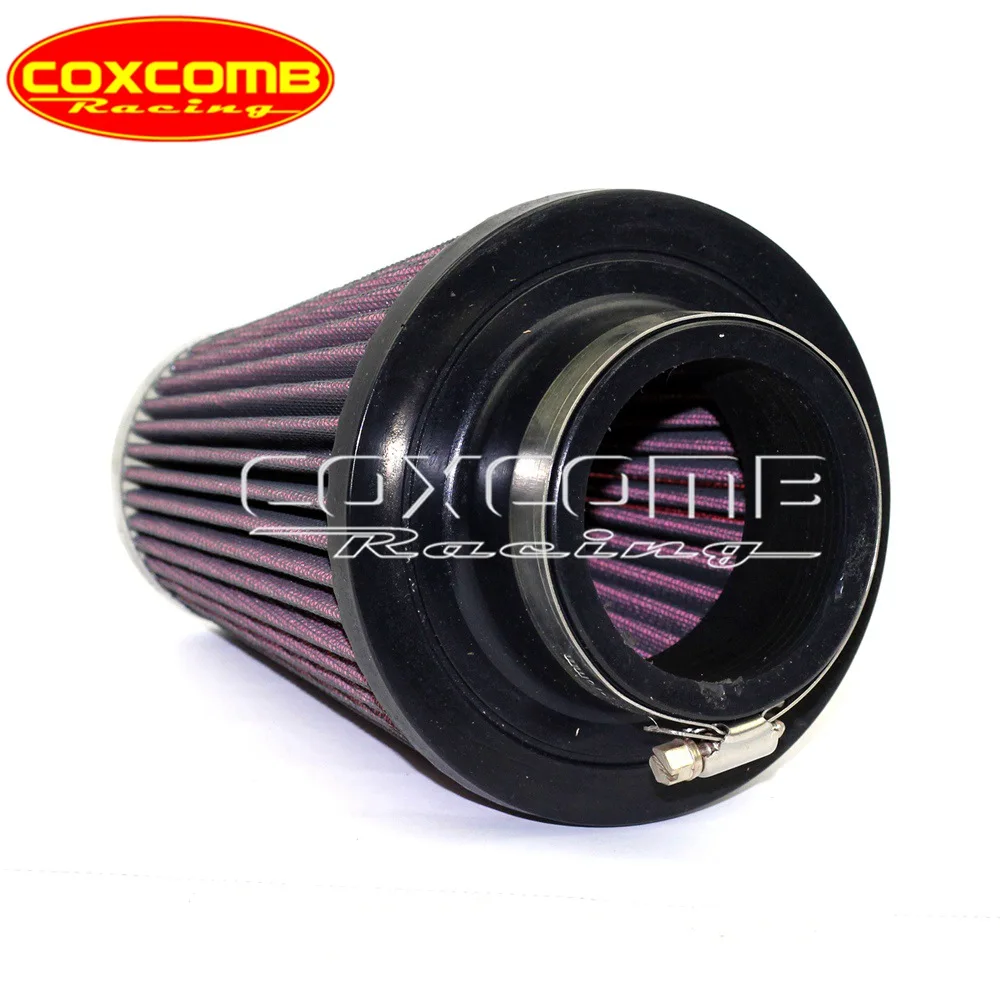 62mm owalny stożkowy filtr powietrza do motocykli o wysokim przepływie Element zamienny do Harley Softail Road Glide FLHR FXSB — zdjęcie 5