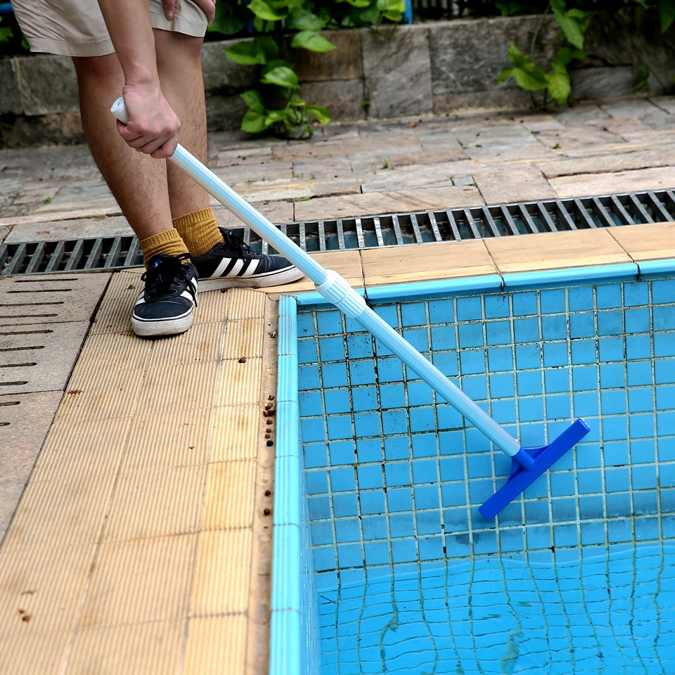 10inch Plastic Swimming Pool Brush Cleaning Dirt Moss Pond Spa Hot Spring Tools Supplies