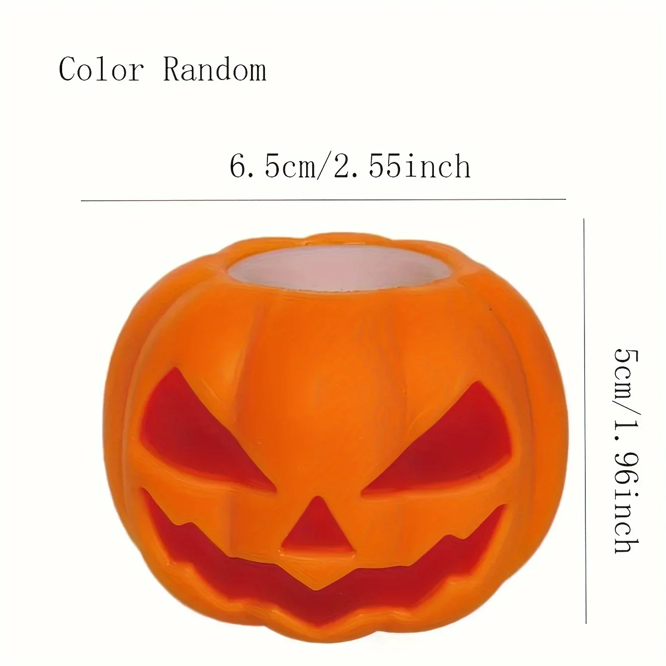 1/10 Stuks Pompoen Hoofd Stressbal Leuke Decompressie Ghost Stress Speelgoed Creatief Kinderspeelgoed Halloween Party Decor