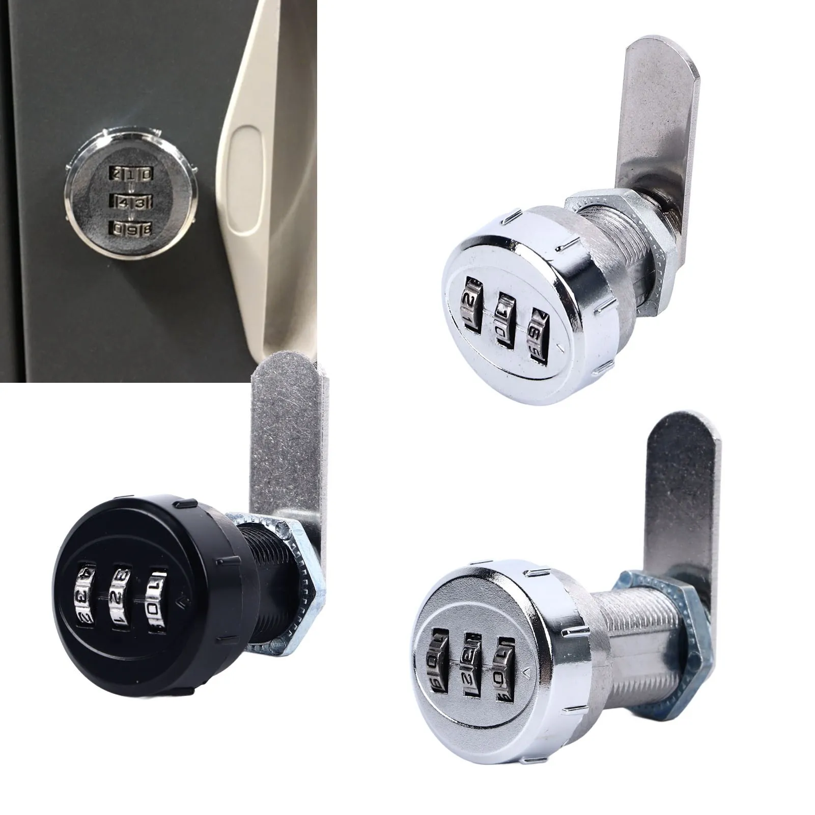 

Комбинированный замок для шкафа, мини-3-значный пароль, механический замок для шкафа для ящика, почтового ящика, защитные замки для шкафа