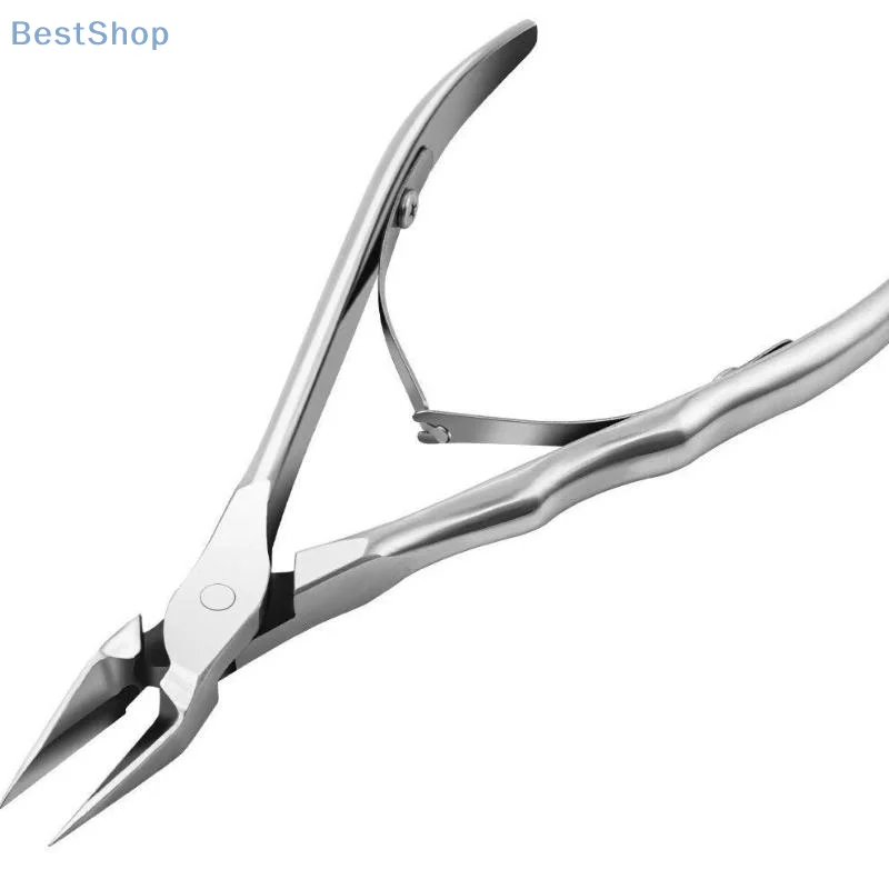 1 Uds. Cortauñas de hoja recta para recortar uñas encarnadas gruesas removedor de diamantes de imitación cortador de gemas herramientas de manicura para uñas