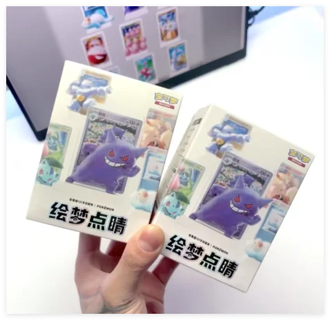

Original Chinese Pokemon Blind Box Toy Set 151 Figures With Ptcg Cards Collectible Trendy Plaything Perfect Gift For Hobby Fans